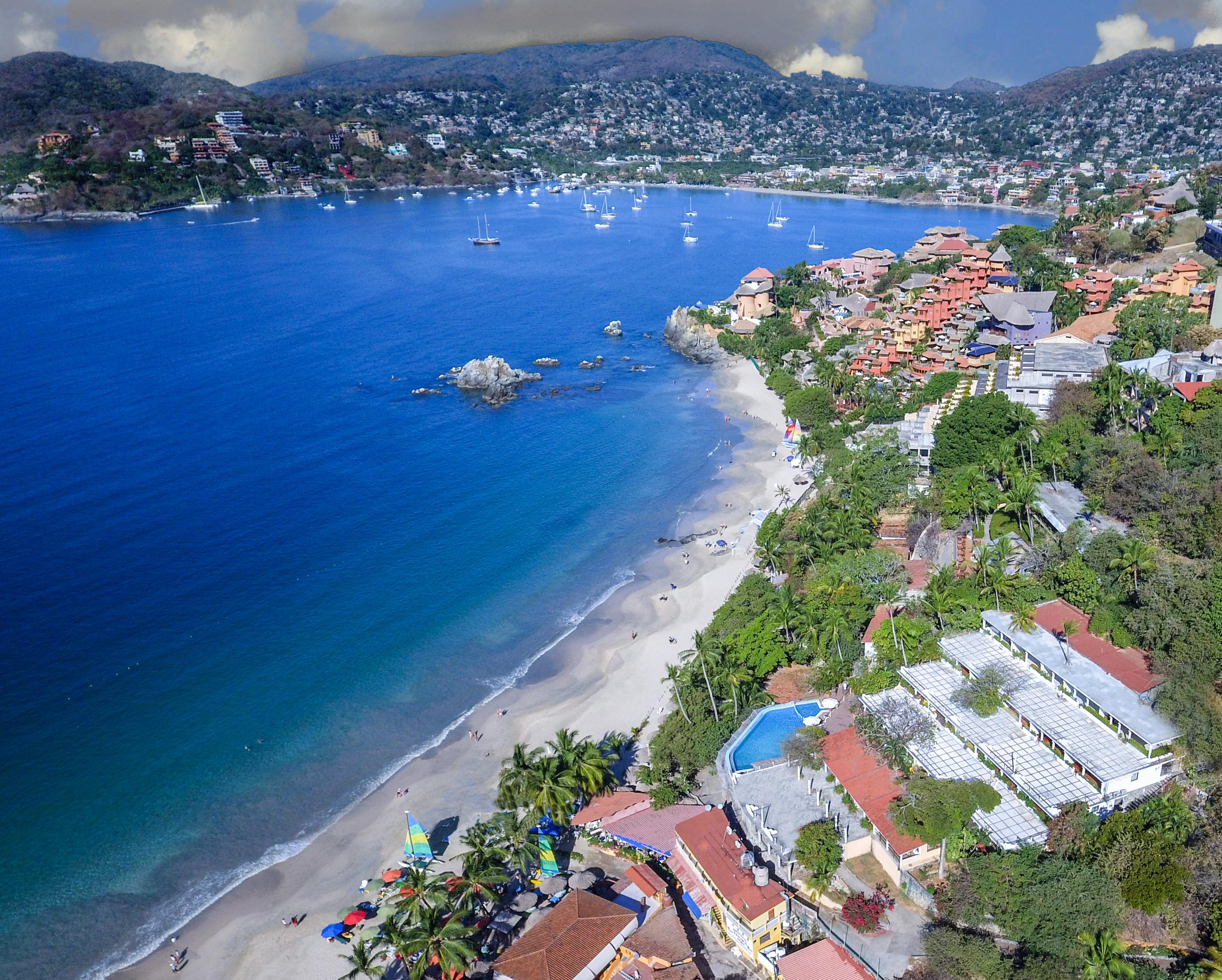 Hotel Catalina Beach Resort Zihuatanejo Zewnętrze zdjęcie