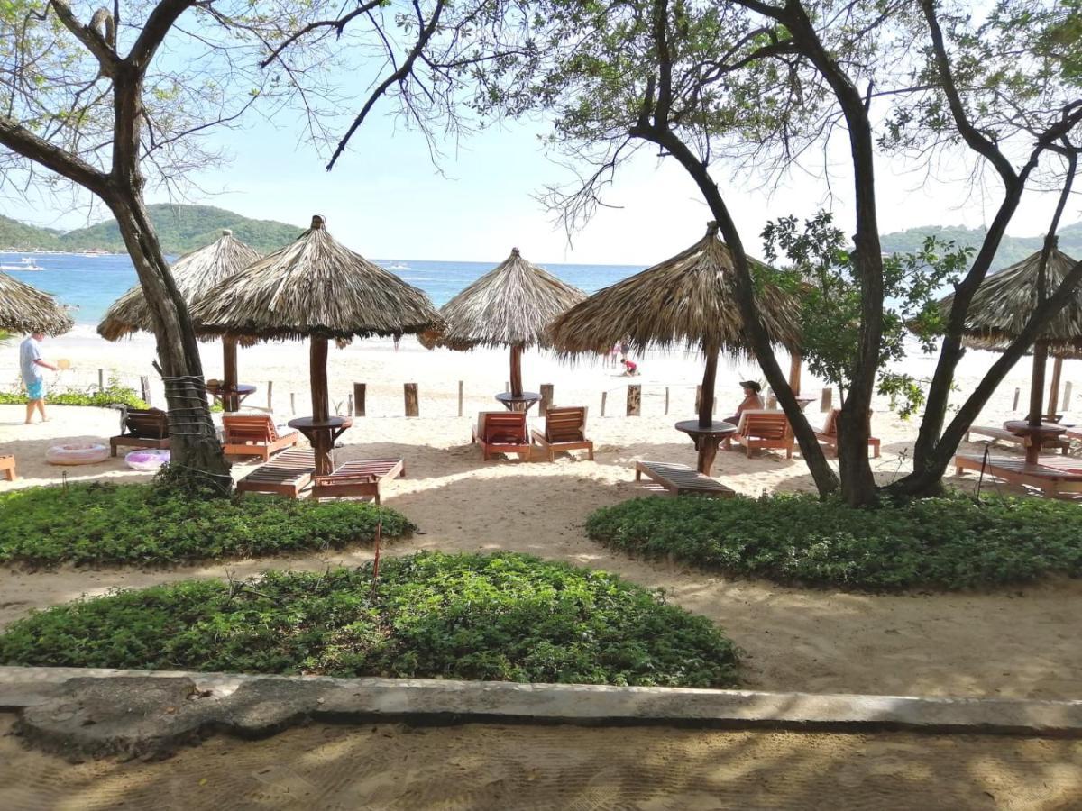 Hotel Catalina Beach Resort Zihuatanejo Zewnętrze zdjęcie